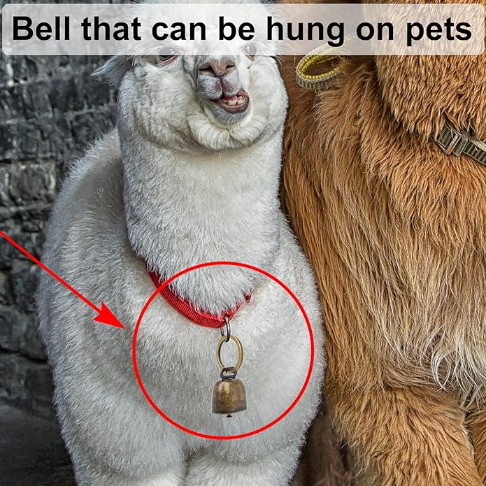 2 pack Pet Bells for Dog Collar Charms,Suitable for Pet Pendant Accessories Decorative Bells Dog ，Charm Pet Pendant Accessories withAnti Lost Training Bells for Collars