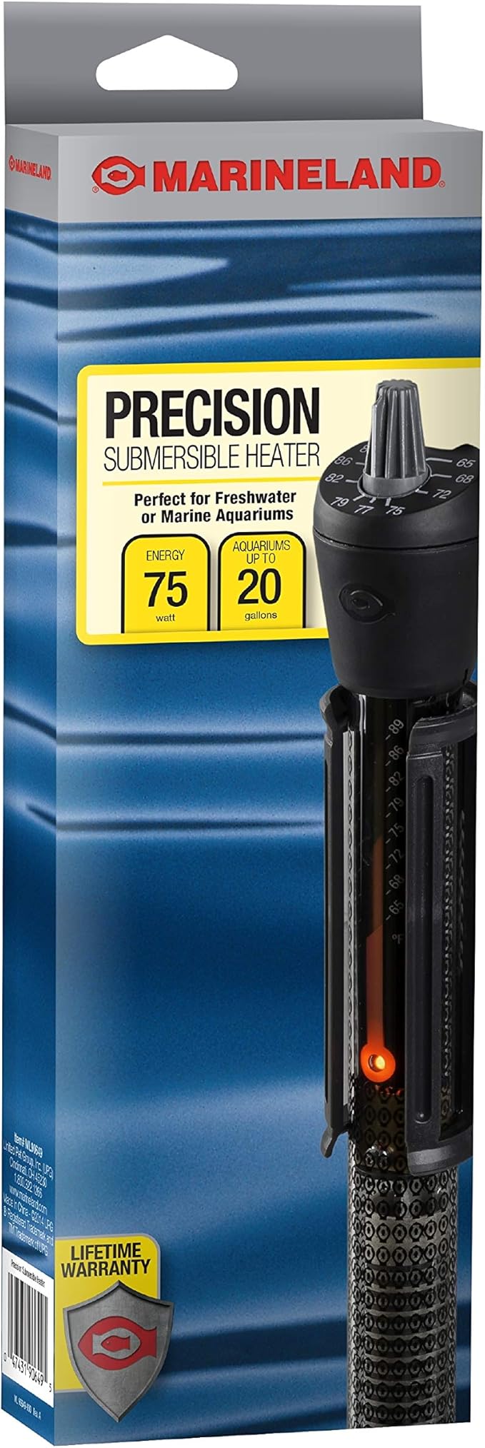 Marineland Precision Heater for Saltwater or Freshwater Aquariums