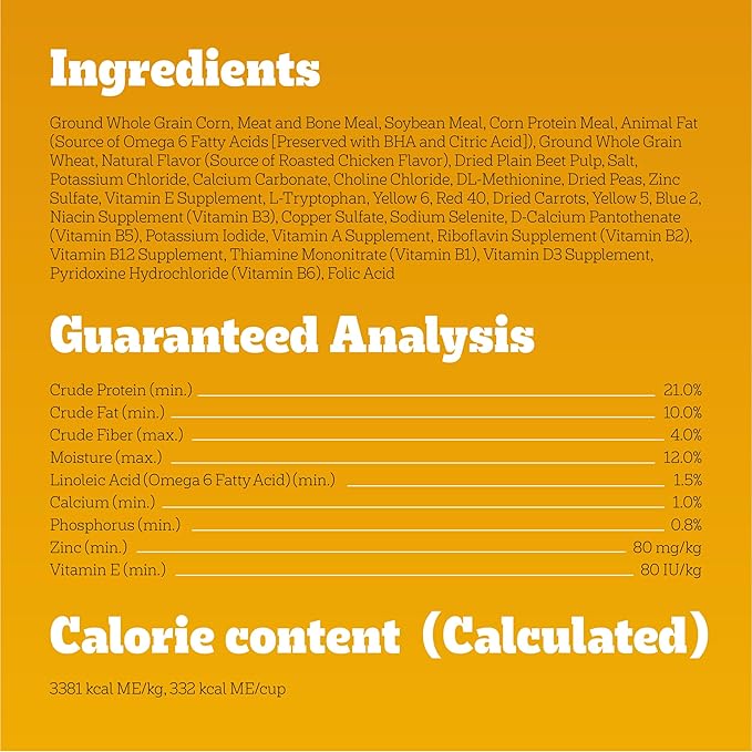 Pedigree Complete Nutrition Adult Dry Dog Food, Roasted Chicken & Vegetable Flavor, 30 lb. Bag