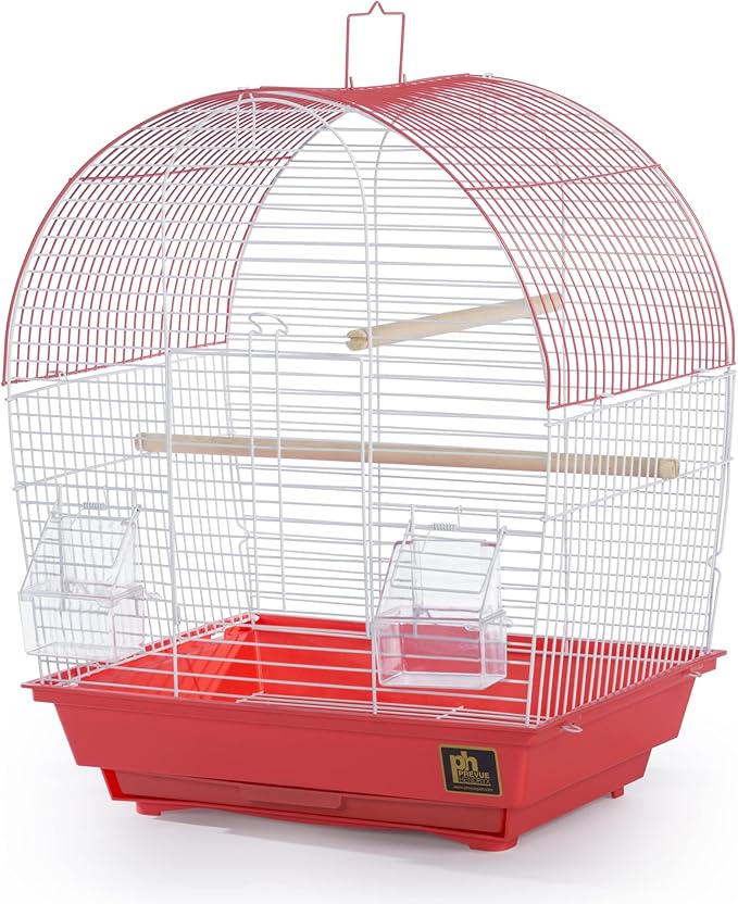 Prevue Pet Products South Beach Dome Top Bird Cage, Coral (SP50100)