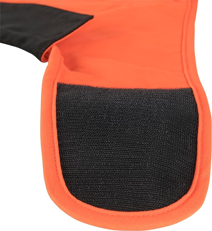 Carhartt Firm Duck Insulated Dog Chore Coat Hunter Orange/Brass