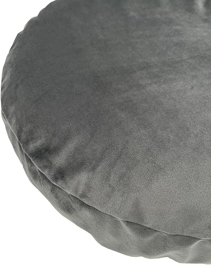 Not Waterproof Velvet Round Dog Bed Replacement Cover Washable Cover Olny 44 Inch