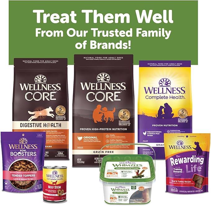 WHIMZEES by Wellness Stix Natural Dental Chews for Dogs, Long Lasting Treats, Grain-Free, Freshens Breath, Extra Small Breed, 56 count