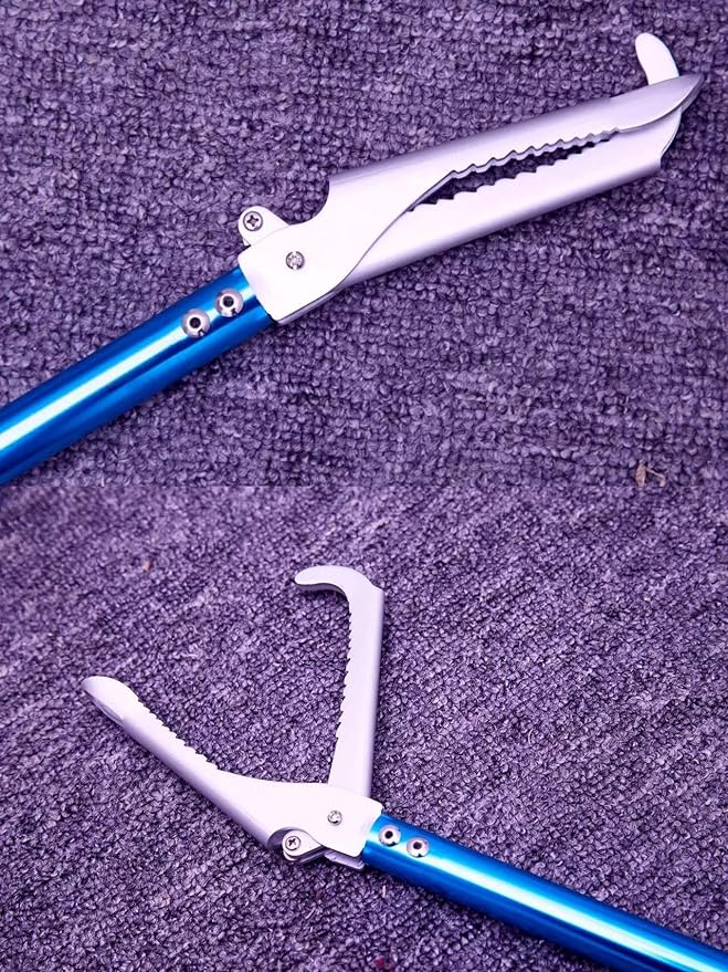 47-inch Snake Tongs Snake Catcher Grabber Tool Aluminum Alloy Reptile Catching Professional Equipment
