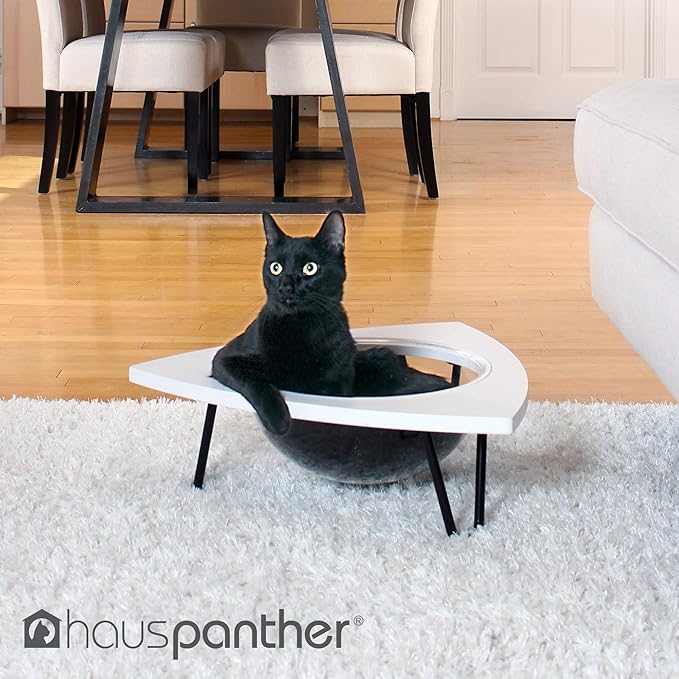 Hauspanther Tripod - Cat Lounge Pod, White
