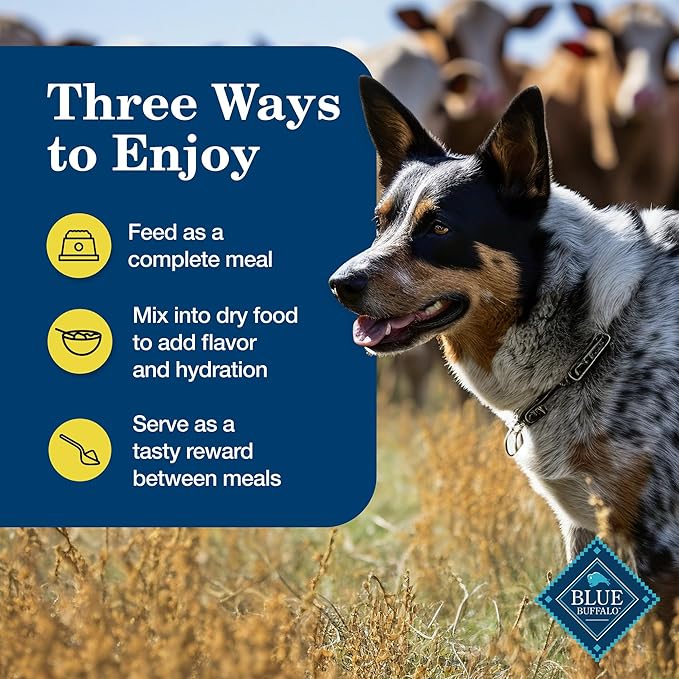 Blue Buffalo Homestyle Recipe Healthy Weight Adult Wet Dog Food, Beef Dinner With Garden Vegetables, 12.5-oz. Can (Pack of 12)