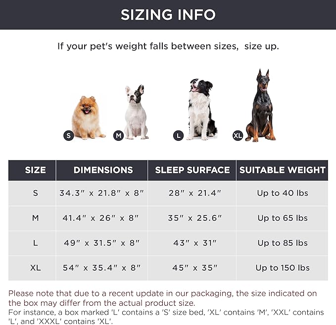 Bedsure Elevated Raised Cooling Cots Bed for Large Dogs, Portable Indoor & Outdoor Pet Hammock with Skid-Resistant Feet, Frame with Breathable Mesh, Deep Sea Blue, 49 inches