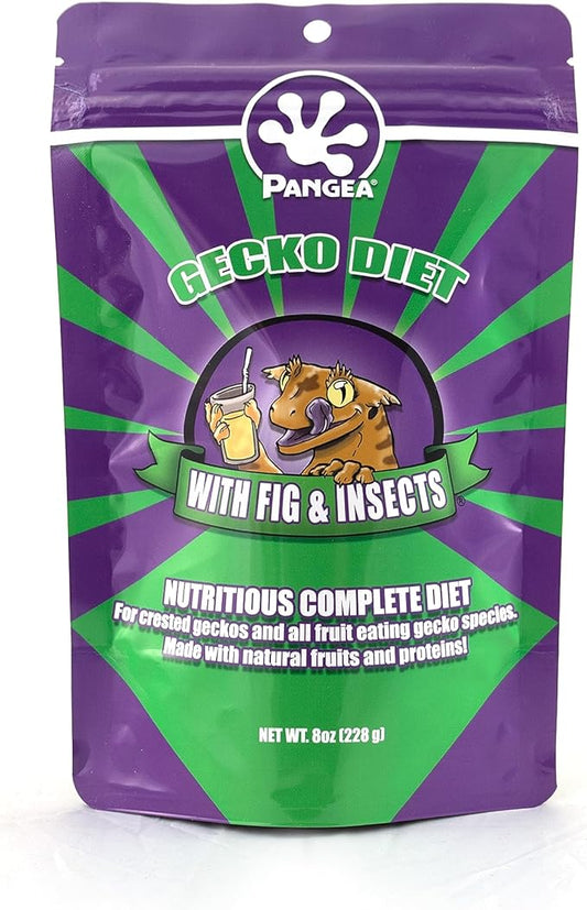 Pangea Fruit Mix Fig & Insects Crested Gecko Complete Diet 8 oz (1/2 lbs)