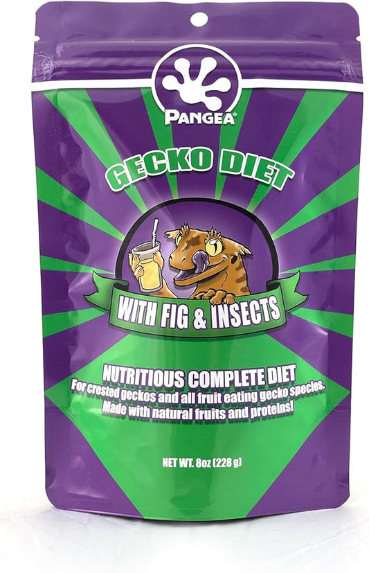 Pangea Fruit Mix Fig & Insects Crested Gecko Complete Diet 8 oz (1/2 lbs)