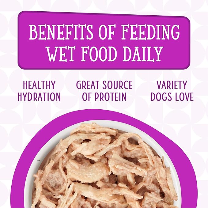 Weruva Dogs in The Kitchen, Love Me Tender with Chicken Breast Wet Dog Food, 10oz Can (Pack of 12)