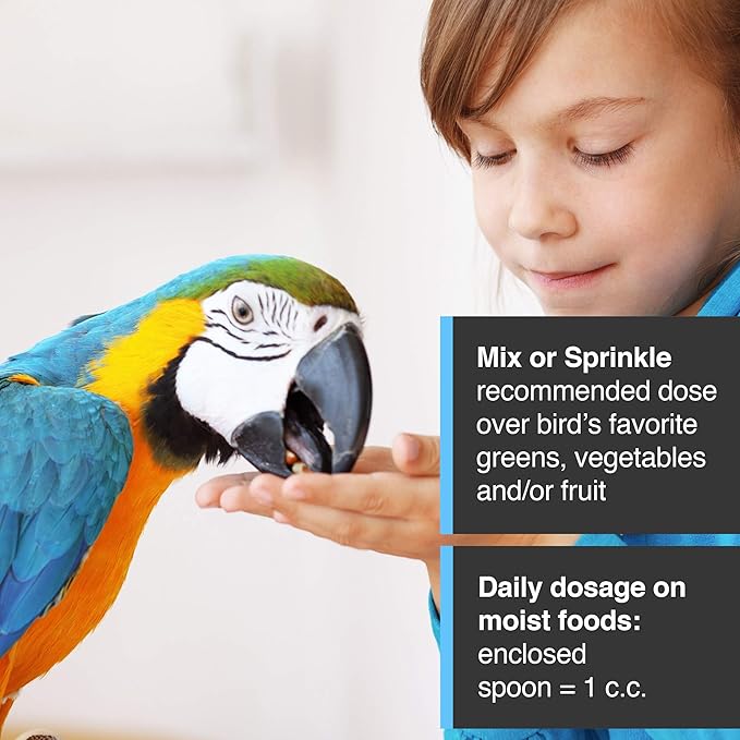 Hari Hagen Prime Parrot Vitamin, Mineral and Amino Acid Supplement for Seed Eating Birds, 1.1 oz