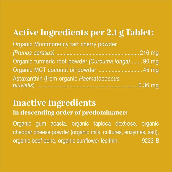Dog Supplements Powered by Purina Brain Health Chewable Tablets with Coconut Oil - 4.02 oz. Canister