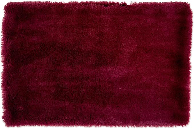 Bone Dry Faux Fur Pet Cage Liner, XX-Large - 27 x 42", Cranberry