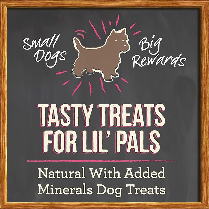 Merrick Lil’ Plates Grain Free Small Dog Treats, Natural Training Treats For Small Dogs, Bitty Beef Recipe - 5 oz. Pouch