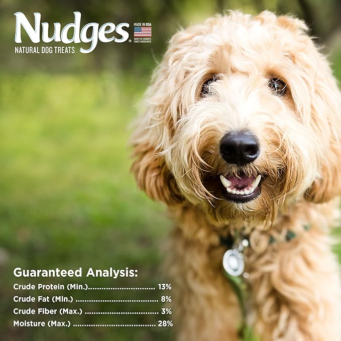 Blue Buffalo Nudges Homestyle Natural Dog Treats, Chicken and Pork, 12oz Bag