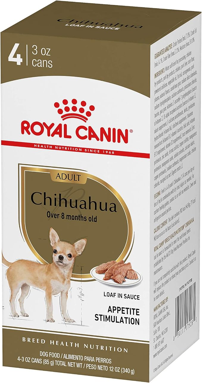 Royal Canin Chihuahua Adult Breed Specific Wet Dog Food, 3 oz. can