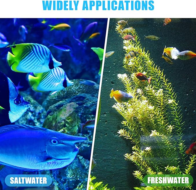 Aquarium Chiller for Fish Tank - Water Chiller with Quiet Design Compressor - Refrigeration for Hydroponic System Axolotl Jellyfish Coral (160L)