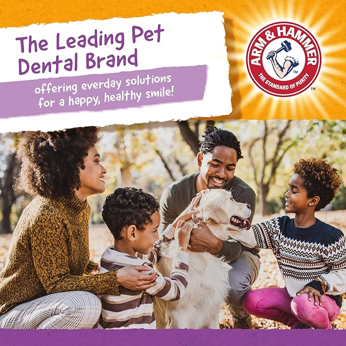 Arm & Hammer for Pets Nubbies Dental Treats for Dogs | Dental Chews Fight Bad Breath, Plaque & Tartar without Brushing | Peanut Butter Flavor, 20 Count - 24 Pack Dental Dog Chews