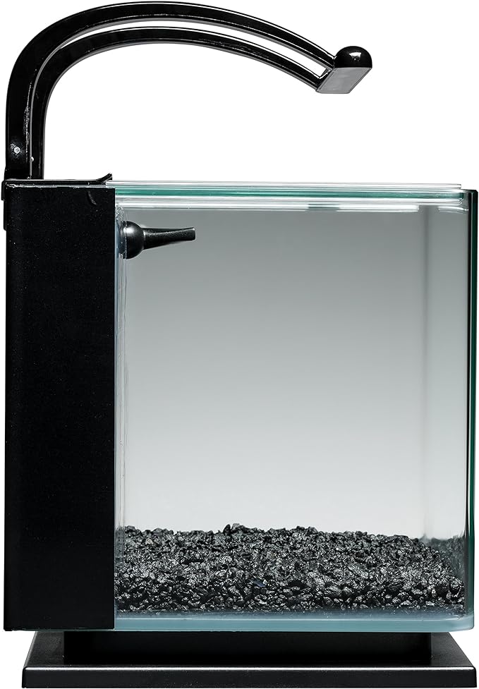 MarineLand Contour Glass Aquarium Kit with Rail Light