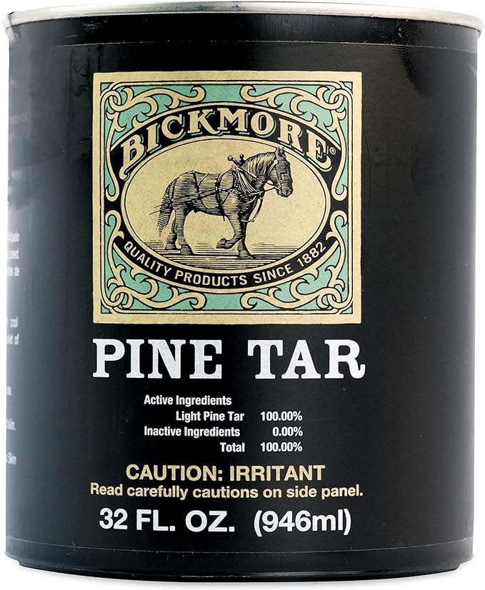 Pine Tar 32oz - Hoof Care Formula for Horses