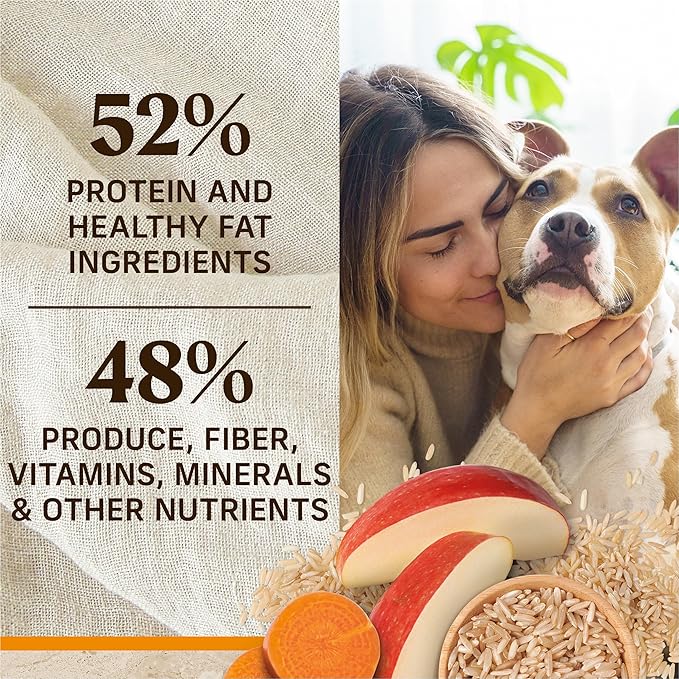 Merrick Healthy Grains Premium Adult Dry Dog Food, Wholesome And Natural Kibble With Chicken And Brown Rice - 4.0 lb. Bag