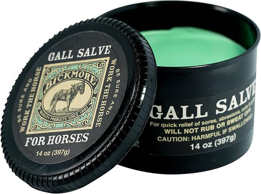 Gall Salve Wound Cream For Horses 14oz - Quick Equine Relief of Sores, Abrasions, Cuts and Galls