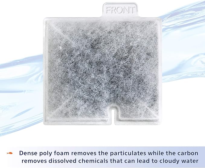 Aqueon Aquarium Fish Tank Replacement Filter Cartridges Small - 9 pack