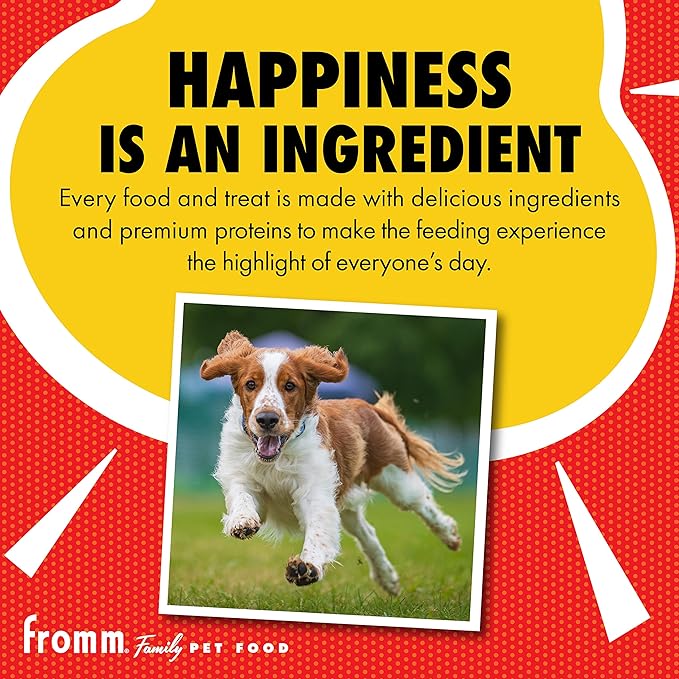 Fromm Pop'etts Kickin' Chicken Liver Cracker Dog Snacks - Premium Dog Treats - Liver Recipe - Pack of (3) 6 oz Bags