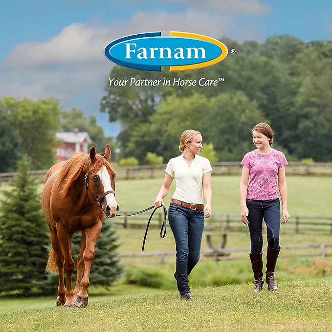 Farnam Quietex II Horse Calming Supplement Pellets, Helps Manage Nervous Behavior And Keep Horses Calm & Composed In Stressful Situations, 1.625 Lbs, 26 Day Supply