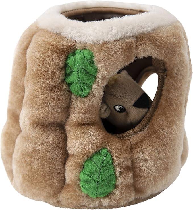 Outward Hound Hide A Squirrel Plush Dog Toy Puzzle, Medium