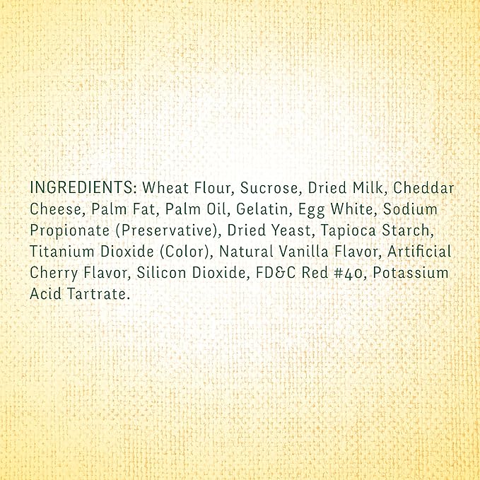 Wild Harvest Bake Shop Danishes 2 Ounces, Artificial Cherry Flavored, Treats for Guinea Pigs, Hamsters, Gerbils, Adult Rabbits and More (Pack of 2)