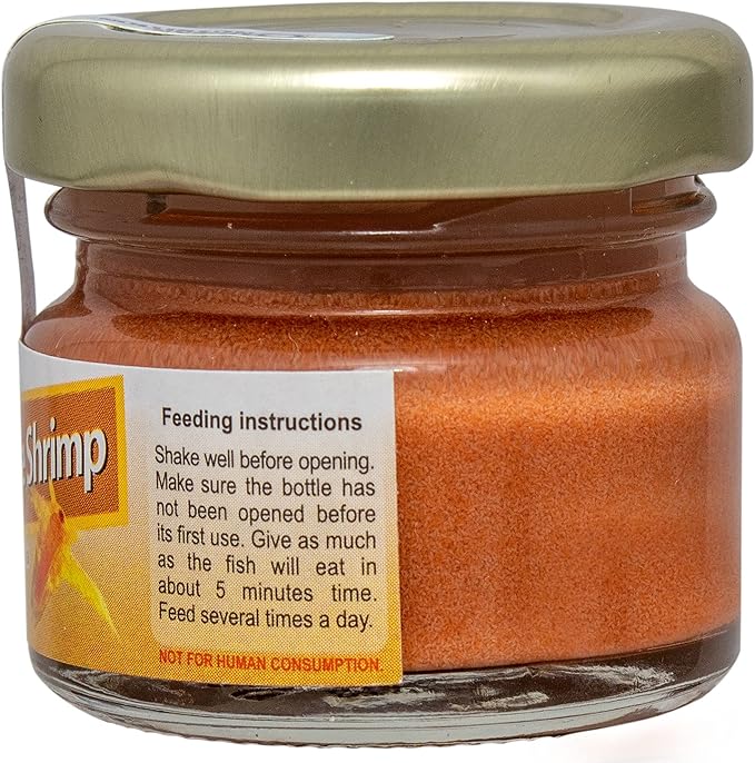 Ocean Nutrition Instant Baby Brine Shrimp 0.7-Ounces (20 Grams) Jar | Ready to Use Aquarium Fish Food Artemia Nauplii in Saline Solution | Saltwater Marine Freshwater Feeding Fry Larvae Reef