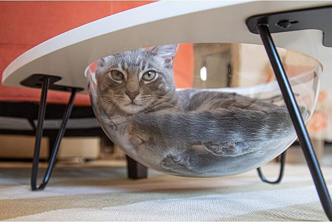 Hauspanther Tripod - Cat Lounge Pod, White