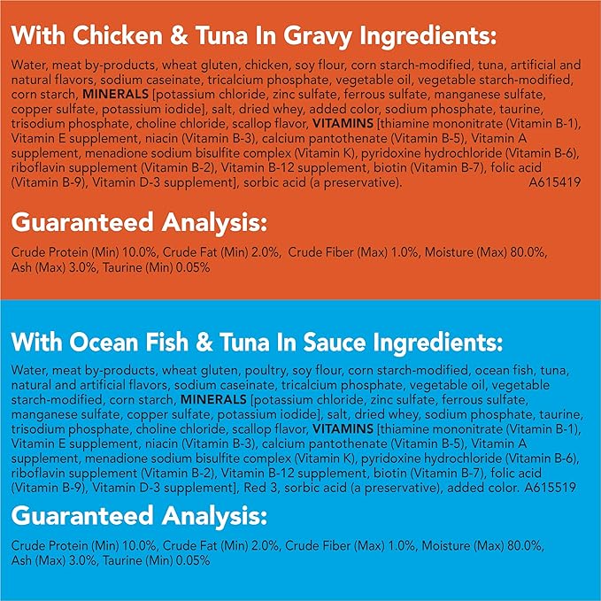 Purina Friskies Gravy Wet Cat Food Variety Pack, Tasty Treasures Prime Filets - (Pack of 24) 5.5 oz. Cans