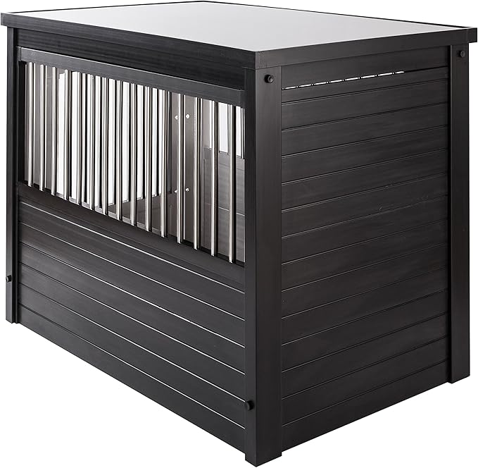 New Age Pet ecoFLEX Pet Crate/End Table, X-Large, Espresso