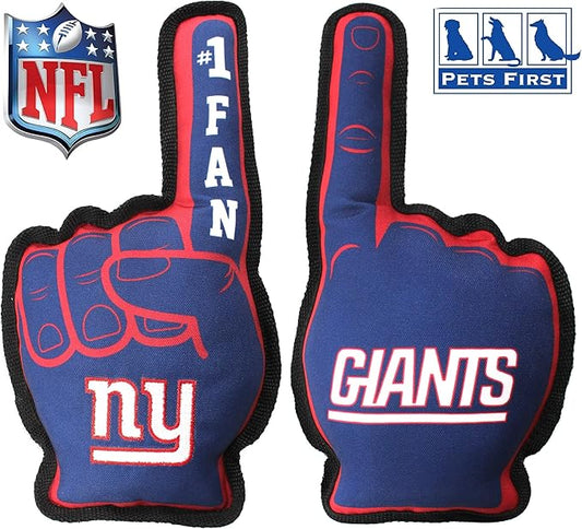 Pets First NFL Unisex NFL #1 Fan Dog Toy