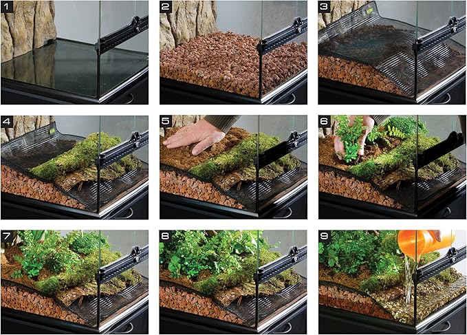 Exo Terra BioDrain Terrarium Substrate for Aquarium, 4.4-Pound