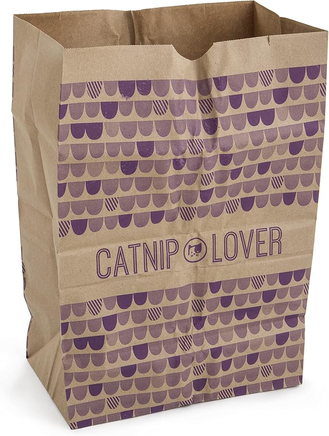 SmartyKat (2 Count Catnip Caves Catnip Infused Bag Cat Toys - Brown, 2 Count