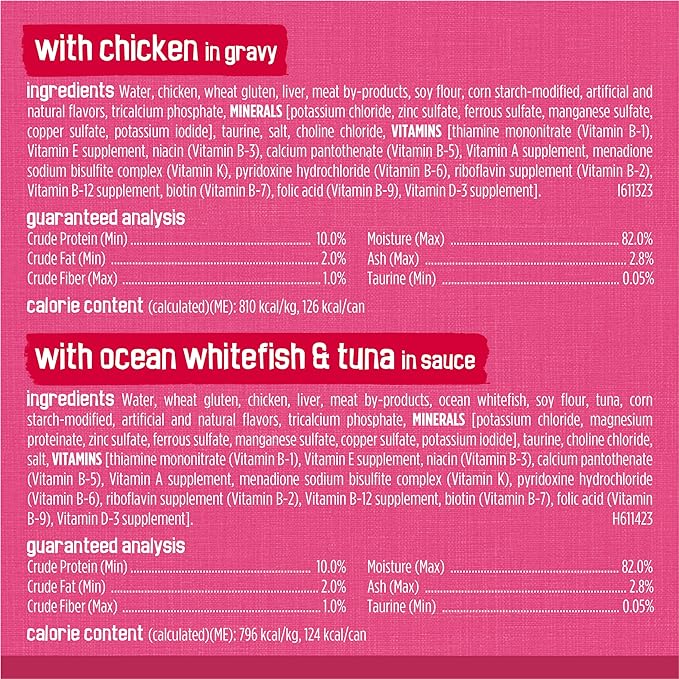Purina Friskies Wet Cat Food Variety Pack, Surfin' & Turfin' Prime Filets Favorites - (Pack of 40) 5.5 oz. Cans