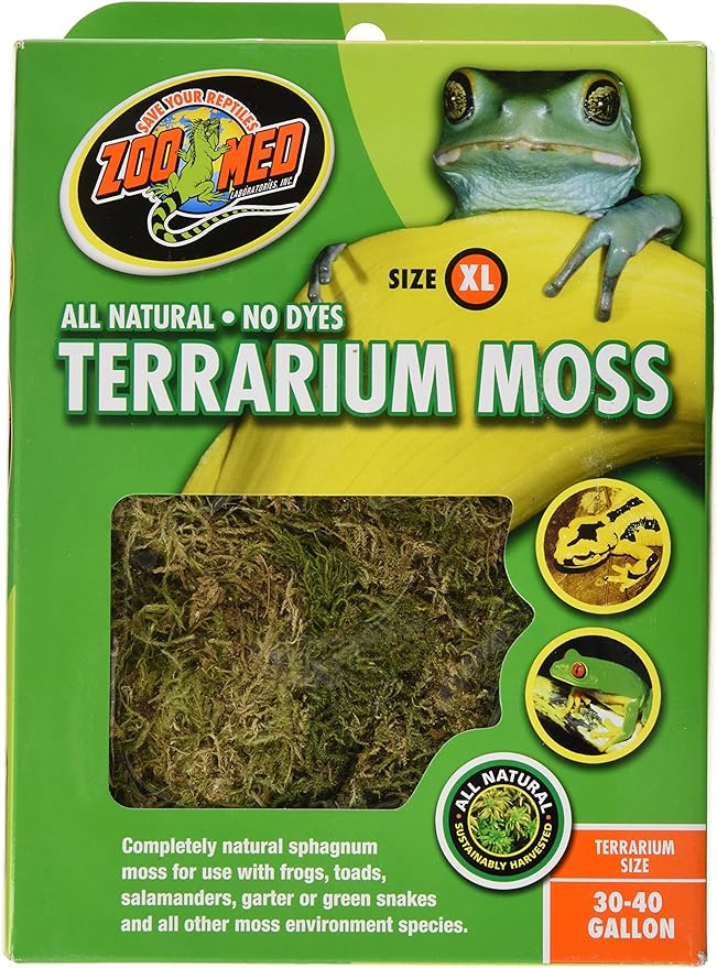 Zoo Med Terrarium Moss 30-40 Gallons