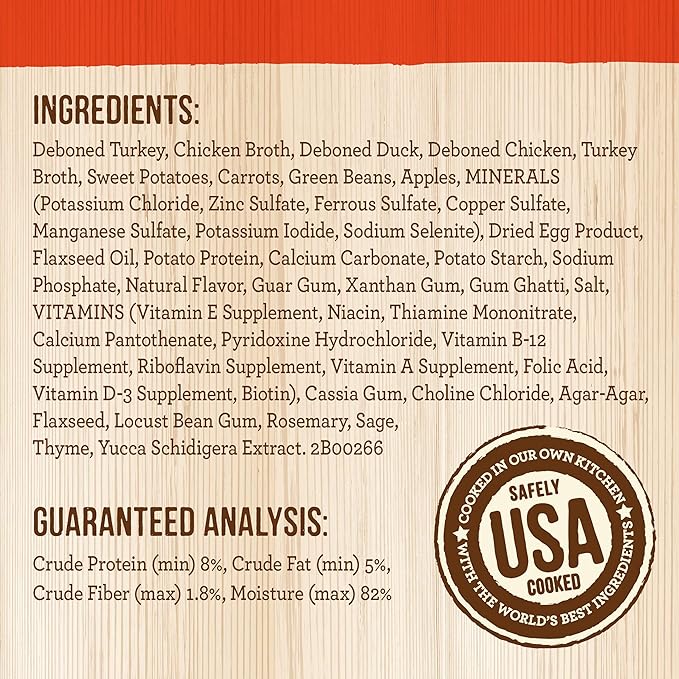 Merrick Grain Free Wet Dog Food, Premium And Wholesome Gluten Free Canned Adult Dog Food, Turducken Recipe - (Pack of 12) 12.7 oz. Cans