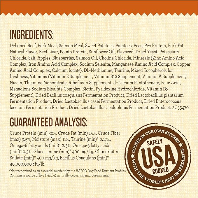 Merrick Lil’ Plates Grain Free Dry Dog Food For Small Dogs, Texas Beef And Sweet Potato Kibble With Raw Bites - 4.0 lb. Bag