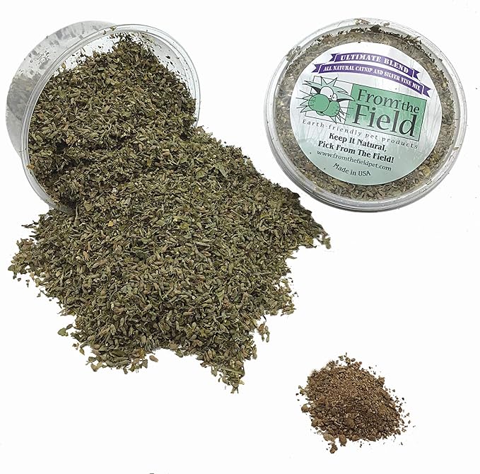 from The Field Ultimate Blend Silver Vine/Catnip Mix Tub 1 OZ