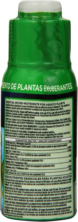 Fluval Plant GRO+, Plant Micro Nutrient for Aquariums, 4 Oz., A8359 (Pack of 2)