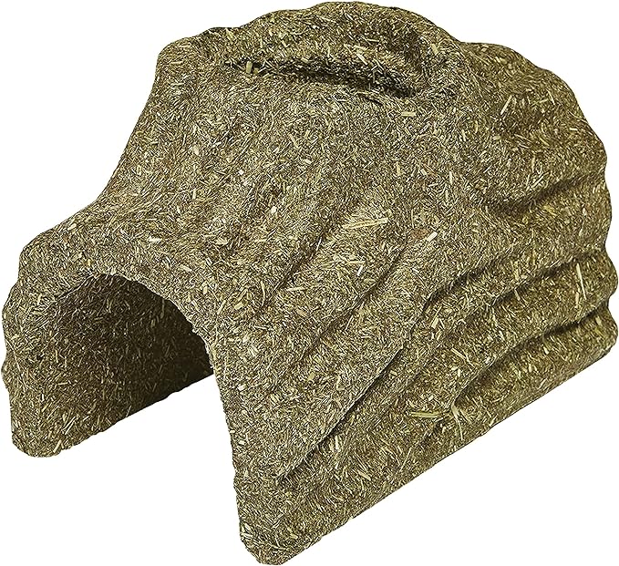Kaytee Premium Timothy Treat Hideout For Pet Hamsters, Gerbils, and Mice, Small