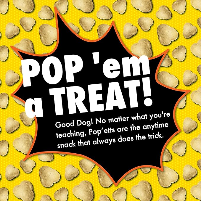 Fromm Pop'etts Chompy Cheese Cracker Dog Snacks - Premium Dog Treats - Cheese Recipe - 6 oz