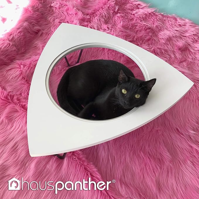 Hauspanther Tripod - Cat Lounge Pod, White