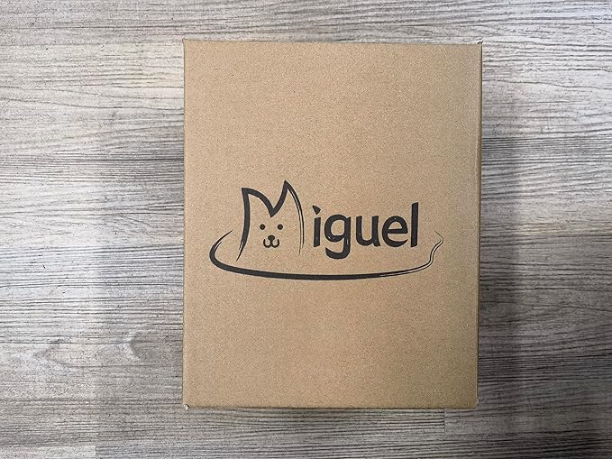 Miguel Washable Cat Beds for Indoor Cats with Removable Cushion, Easy to Wash Small Pet Sofa Bed with Side, Rectangle Bolster Kitten Bed Calming Cuddle Puppy Bed with Anti-Slip Bottom, Brown 18 Inch