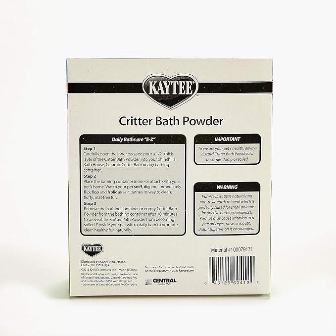 Kaytee Critter Bath Powder 14 Ounces