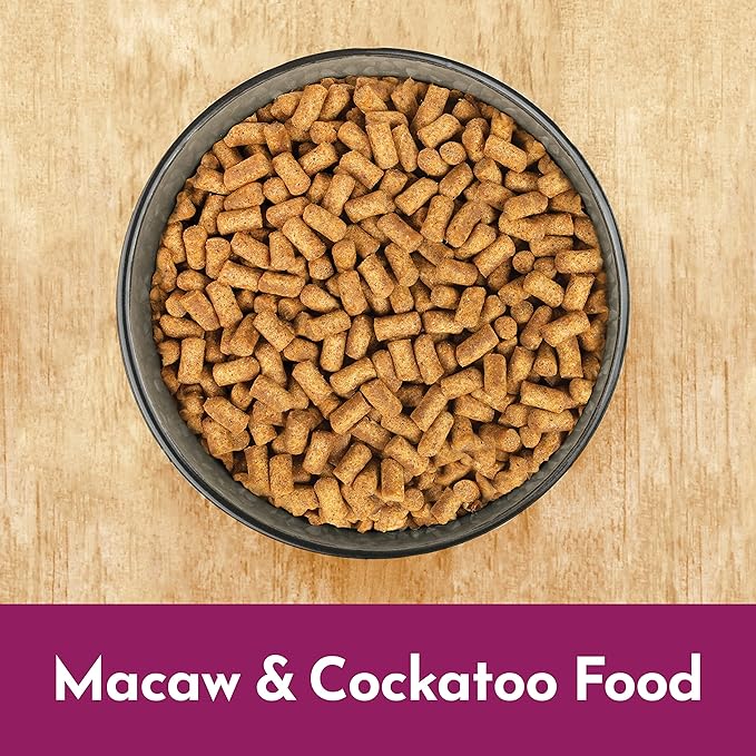 Kaytee Nutri Soft Pet Macaw & Cockatoo Bird Food, 3 Pound